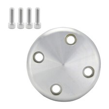 Aluminum Long Water Pump Pulley Nose Cap W Bolts Small Block Chevy 1969 - 1986