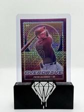 2021 Panini Chronicles Overdrive Baseball Pete Alonso Purple Mojo /99 #22 SSP