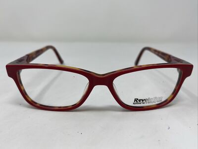 Revolution Eyewear REV795 LIPS 51-15-135 Red Full Rim Eyeglasses Frame /W42