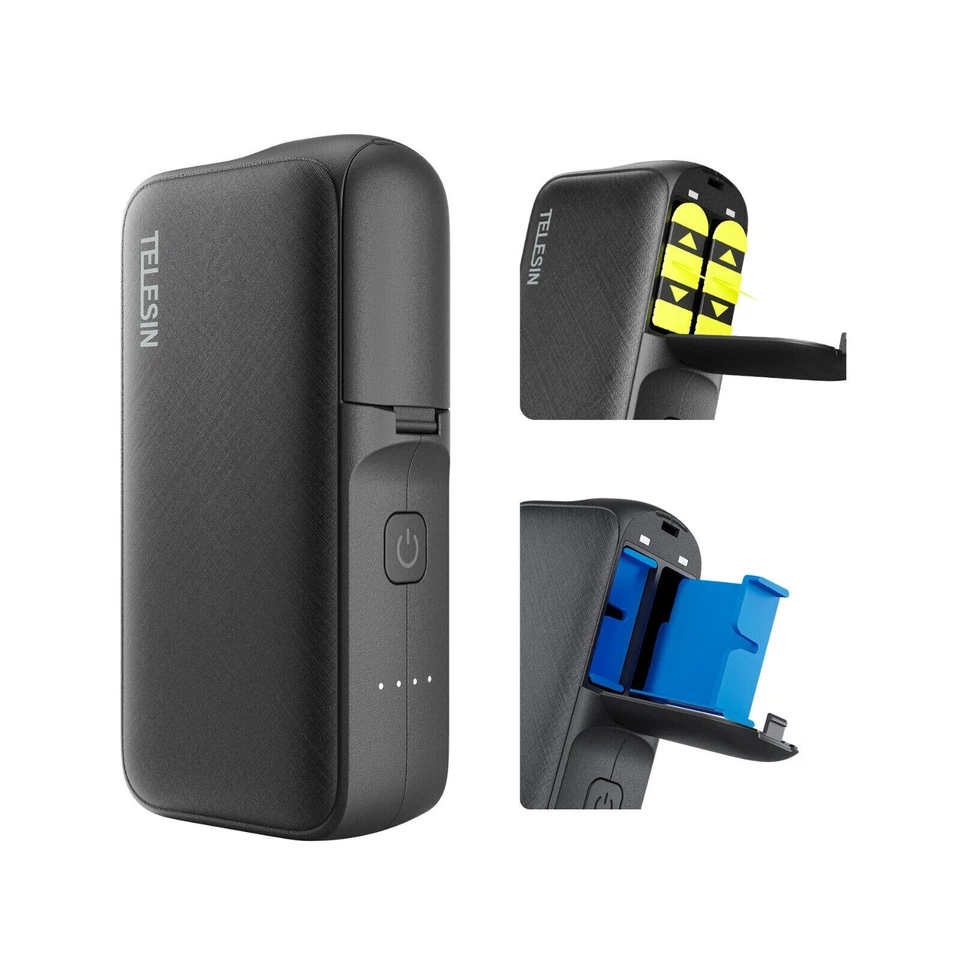 Power Bank Charger for GoPro HERO 12/11/10/9/8/7/6/5 Black - Image 4 of 4