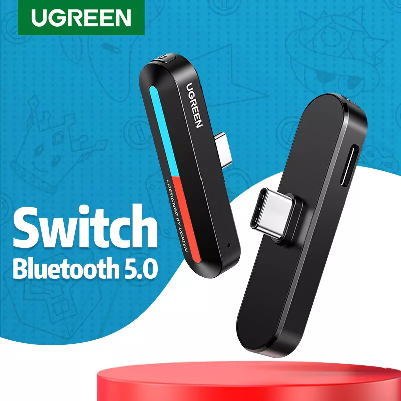 Ugreen Bluetooth 5.0 USB C Audio Transmitter Adapter for Nintend