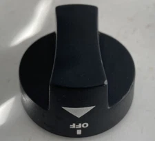 Whirlpool Range Burner Knob KIP 5988 OEM Genuine Amana Gas Stove Black