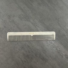 Vintage Ace 74 Gray Marbled Plastic Comb 7.5" Durable & Heat Resistant USA