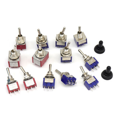 5PCS MTS-102/103/202/203/302/303/402/403/123/223 ON-OFF ON-ON MINI TOGGLE SWITCH