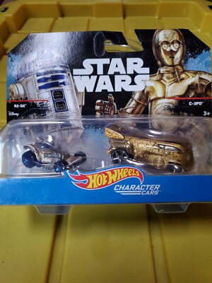 Hot Wheels Star Wars Character Cars Double Pack “C3PO” & “R2D2