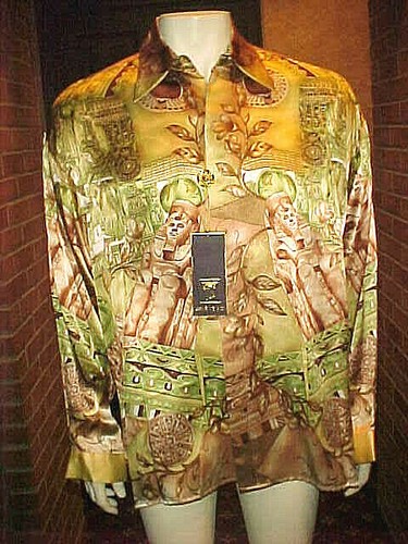 Chemise Homme En Soie Creme De Silk - Taille Large - Modèle Trail 9059 - Neuf Avec étiquettes