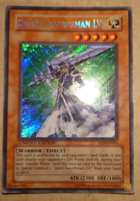 Yu-Gi-Oh! TCG Silent Swordsman LV5 Elemental Energy EEN-ENSE4 Limited Secret