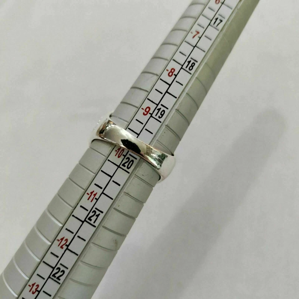 Anillo solitario ovalado imitación zafiro azul cabachón 10 disfraz plata Foto 2 de 4