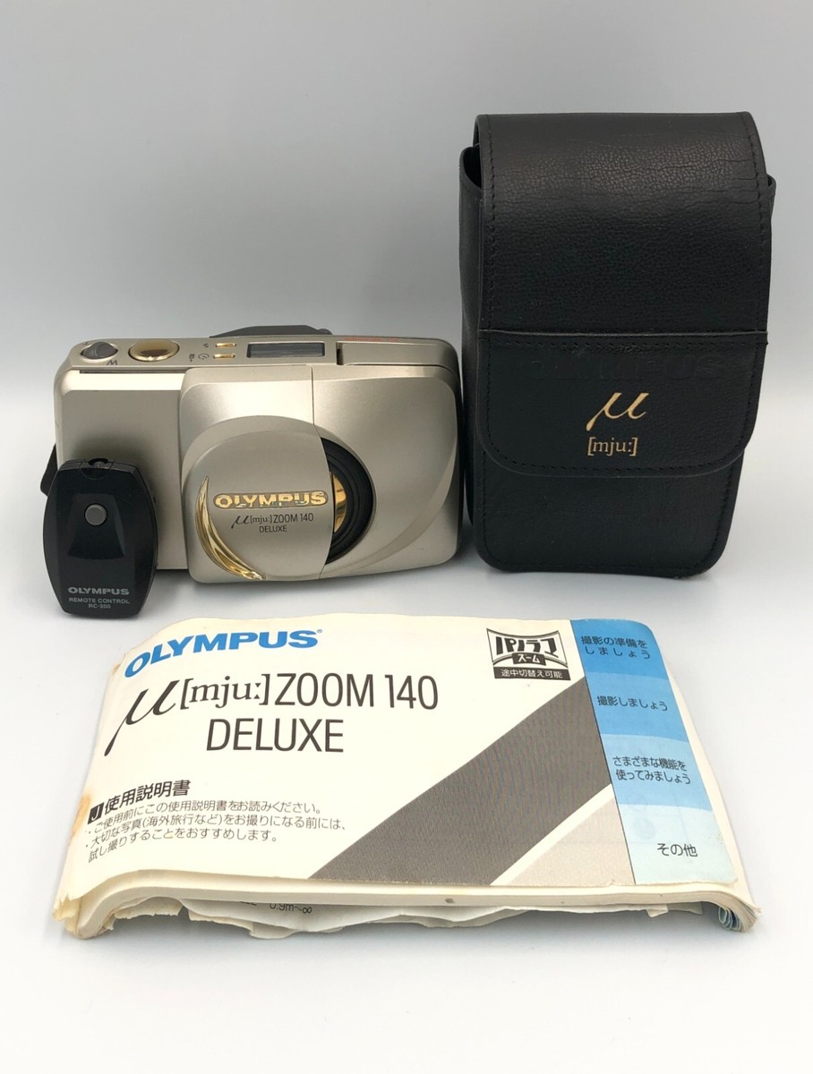 Olympus μ [mju:] Zoom 140 Deluxe Point&Shoot 35mm Compact