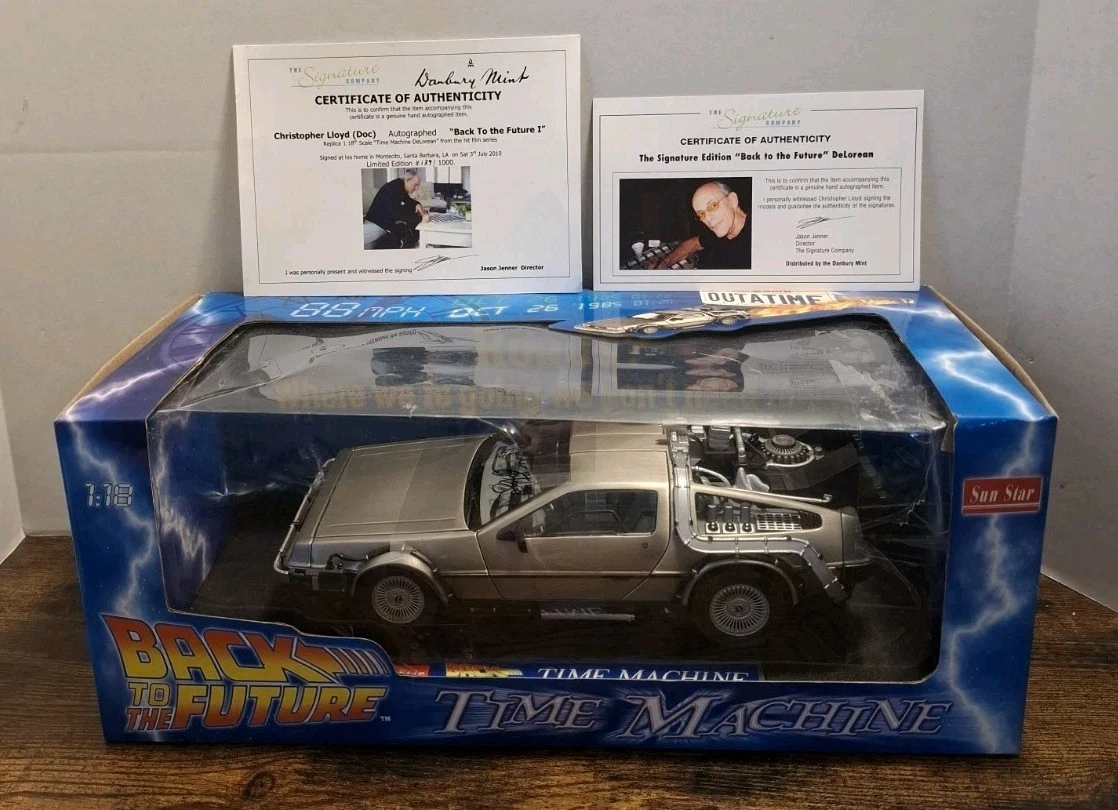 Back to the Future 1:18 DeLorean Diecast & Toy Vehicles for sale