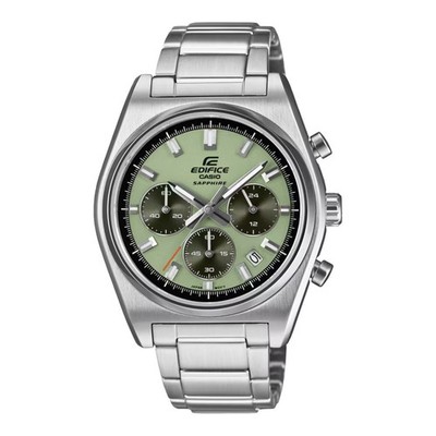 Casio Silver Mens Chronograph Watch Edifice EFB-730D-3AVUEF