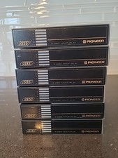 Lot of 6 Pioneer Six Compact Disc 6-Disc Multi-Play Magazine Cartridge w/Sleeves