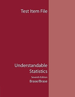 UND STATS TB 7ED By Brase/brase **Mint Condition**