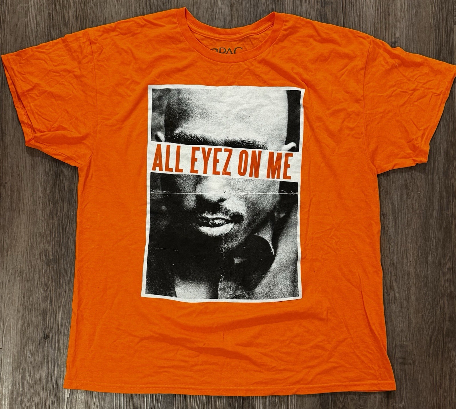 2Pac • Tupac • All Eyez On Me • Men’s Size XL Shirt • Short Sleeve • Graphic T