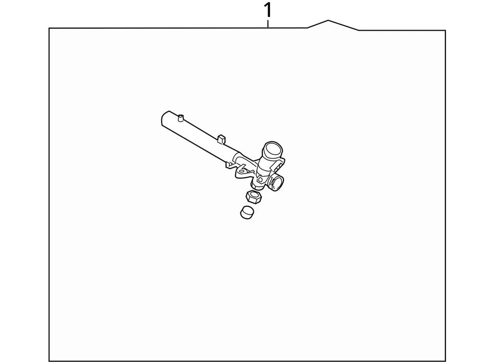 Portaequipajes y piñón de dirección Kia Soul 2012-2013 K2RM1 Foto 3 de 3