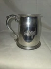 Vintage Coca Cola Pewter Mug Cup Made In England By Hand
