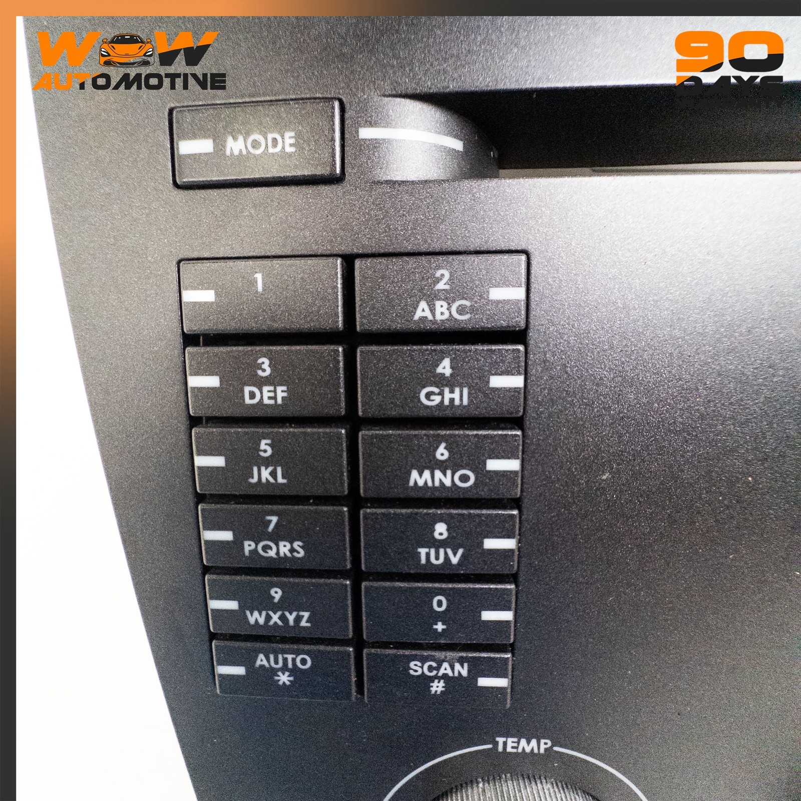 06-16 ASTON MARTIN V8 VANTAGE HVAC CLIMATE CONTROL SWITCH PANEL ASSEMBLY OEM