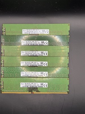 Sk Hynix 8GB 1Rx8 PC4 - 2400T-UA2-11 HMA81GU6AFR8N-UH