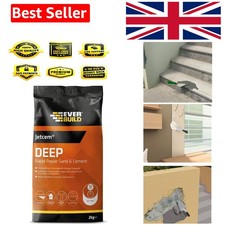 Image of Everbuild Jetcem Deep Rapid Repair Sand and Cement, Grey, 2 kg