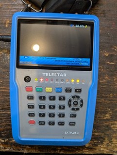 TELESTAR SATPLUS 3 Satellitenfinder Profigerät!