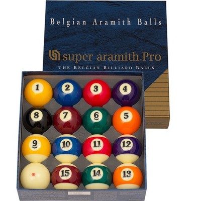 Genuine Belgian Super Aramith Pro Pool/Billiard Ball Set