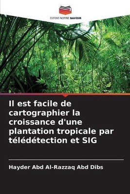 Il est facile de cartographier la croissance d'une plantation tropicale par tldt