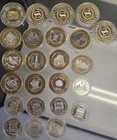 24 Casino Silver Strikes  1.5 & .6  OF An Ozt EACH.  18.9 Ozs .999 Silver