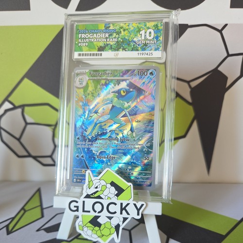 Frogadier graded ACE 10 for sale on eBay