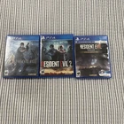 Resident Evil PS4 Lot, Resident Evil 4, Resident Evil 2, Resident Evil 7 Gold