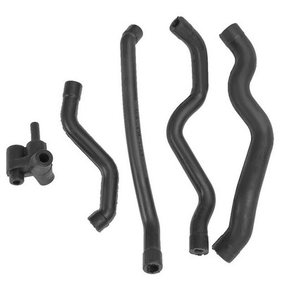 Saihisday Crankcase Ventilation Hose Kit Air Intake Tube Connector for Merced...