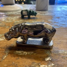 Louis Lejeune Standing Hippo Hippopotamus Hood Ornament Mascot LL