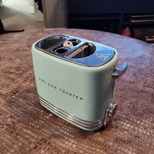 Hot Dog Toaster by Nostalgia Products - Aquamarine