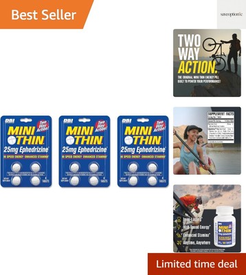 High-Speed Energy Booster: Two Way Action Ephedrizine with Green Tea Flavor