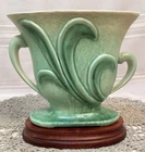 🏺VTG Brush McCoy Pottery Princess Line Vase 7” Tall 1940’s