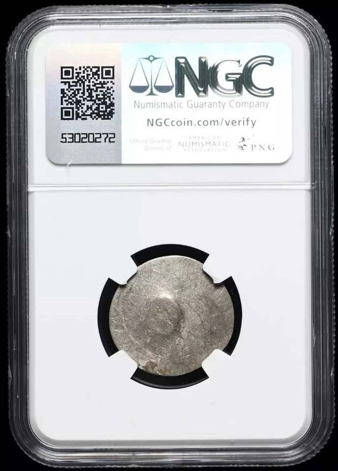 1640 France American Colonies French SILVER 15D 15 Deniers Coin, Authentic NGC - Image 4 of 4