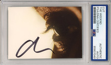 The Weeknd Signed Hurry Up Tomorrow Album Photo Art Card Autograph PSA DNA COA