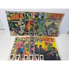 VTG Marvel Incredible Hulk Comic Books- #250,308,314,322-329-25th Anniversary