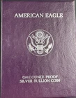 1987-S Proof American Silver Eagle w/ Commemorative Case & COA – U.S. Mint