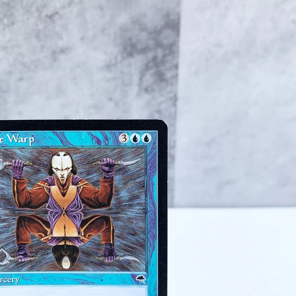 Magic the Gathering Time Warp Tempest Rare Blue Sorcery MTG - Image 3 of 4