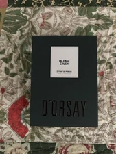D'Orsay INCENSE CRUSH 1.7 Oz Extrait de Parfum Spray ~Unisex