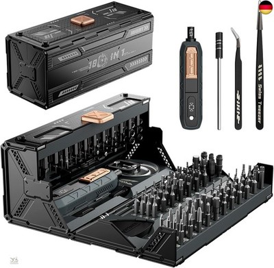 JAKEMY 180 in 1 Precision Mechanic Screwdriver Set Repair Tool with Screw