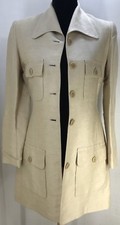 Max Studio Collection Long Sleeve Long Blazer Jacket Size 2 in Tan