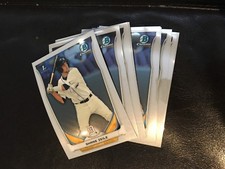 2014 Bowman Draft CDP132 Shane Zeile 10 count all chrome lot Detroit Tigers