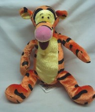 Walt Disney Store Winnie the Pooh NICE SPARKLE TIGGER 8" Bean Bag STUFFED ANIMAL