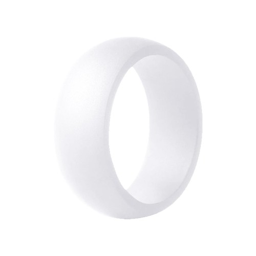 Classic Silicone Wedding Ring Band Rubber Men Women Flexi Gym Crossfit Work - Picture 3 of 17