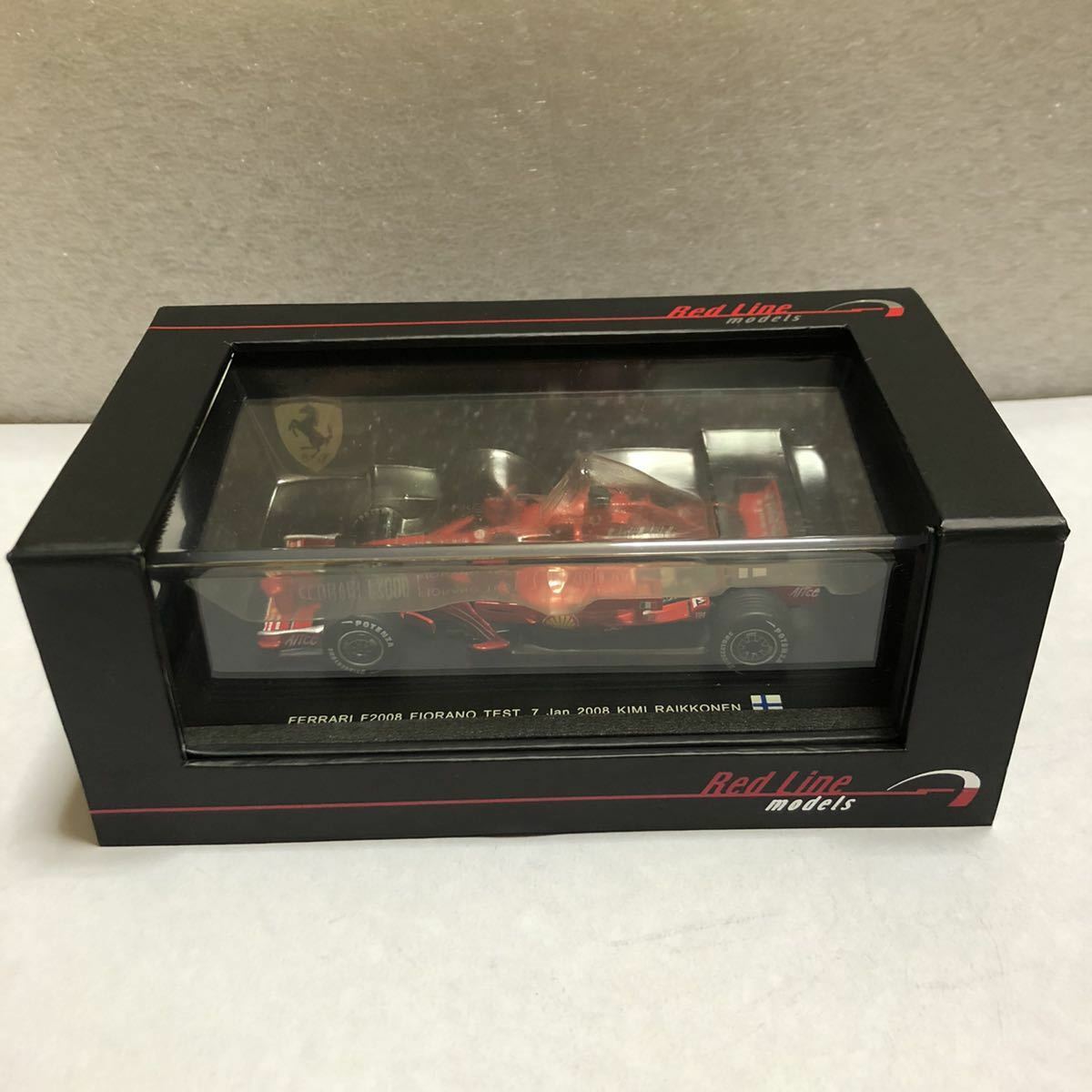 Red Line models FERRARI F2008 FIORANO TEST 7'Jan 2008 KIMI Red Line models FERRARI F2008 FIORANO TEST 7'Jan 2008 KIMI