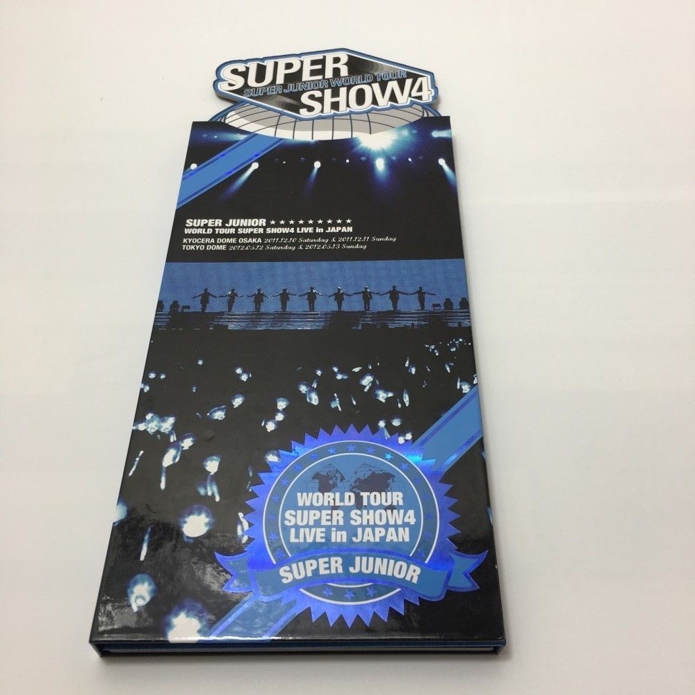 SUPER JUNIOR World Tour Super Show4 Live in Japan 5 DVD Limited Ed