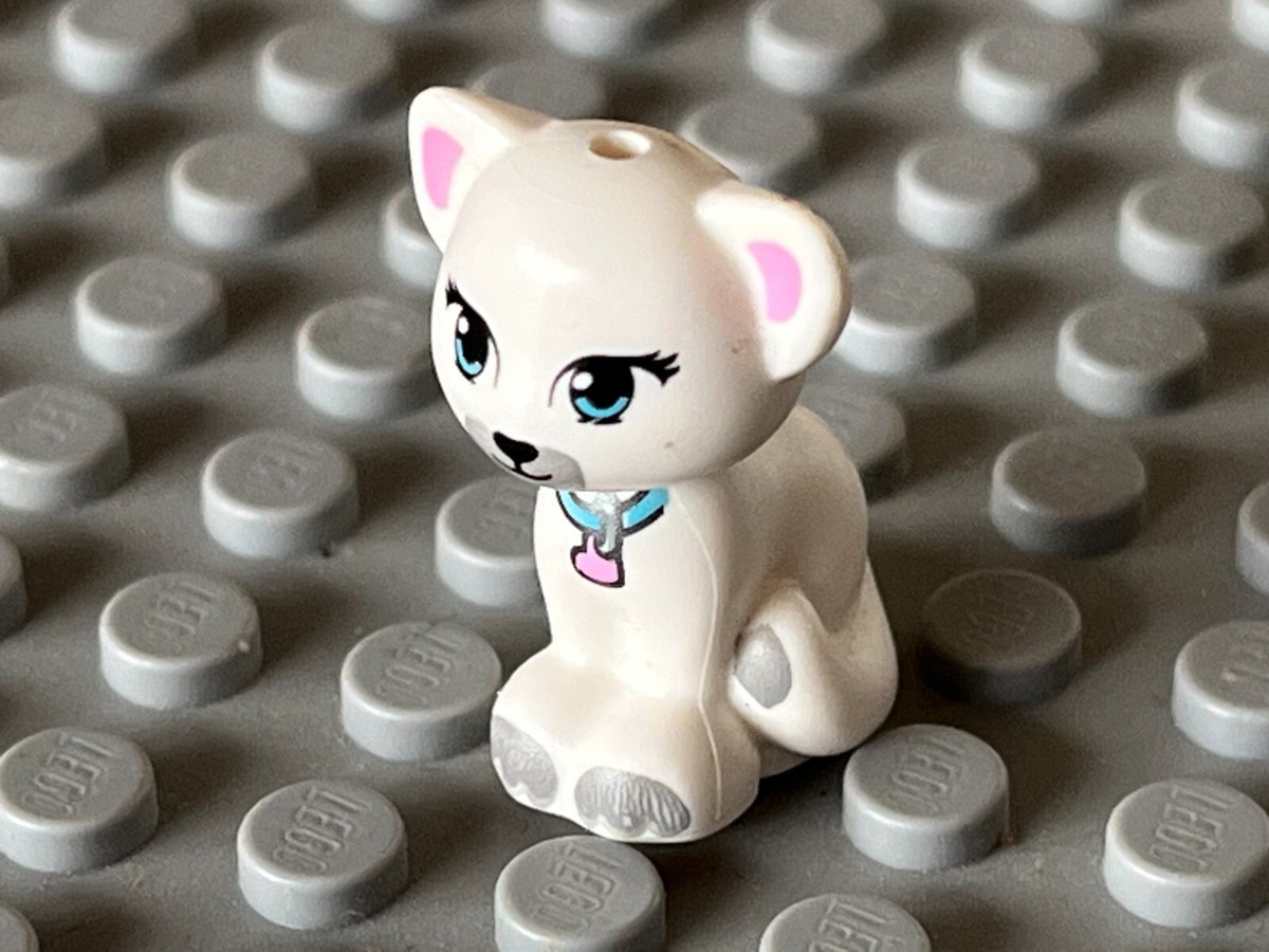Chat LEGO FRIENDS minifig cat ref 11602pb02 / Set 41114 561411
