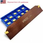 Spb32-2 32mm Grooving Parting Cut-Off Blade Tool Holder + 10Pcs Sp200 Insert 2mm
