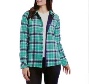 orvis womens fleece lined flannel shirt jacket